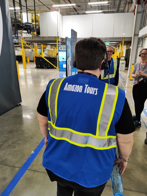 Amazon Fulfillment Centre Tour - 1298
