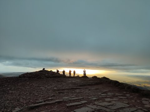 Guided Hike To The Summit Of Pen Y Fan For Sunset - 1308