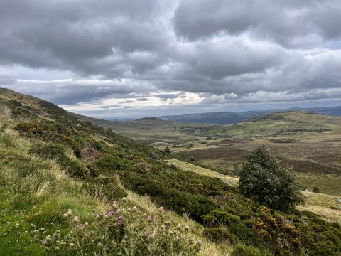 hiking near capel curig, snowdonia - eryri 